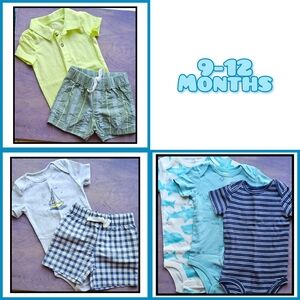 Baby Boy Carter's Lot - Sz 9-12m NWOT